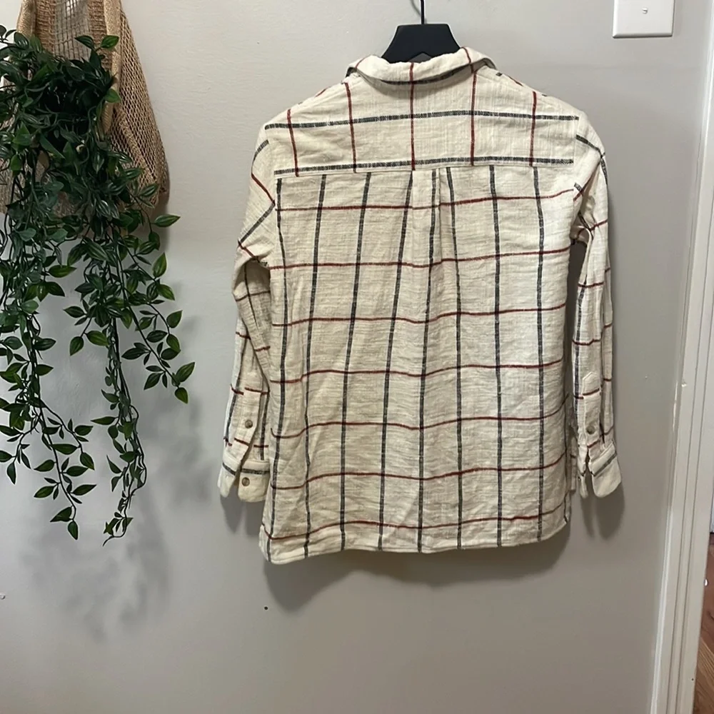 Madewell Flannel Ex Boyfriend Shirt - Picture 5 of 5